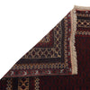 Baluchi Rug Handmade Red Prayer Design 3x5 ft