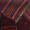 Mashwani Runner Rug Handmade Deep Red Geometric 8' Runner