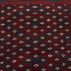 Mashwani Runner Handmade Deep Red Geometric 8' Runner