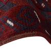 Mashwani Runner Handmade Deep Red Geometric 8' Runner