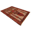 Baluchi Rug Handmade Brown Prayer Design 3x5 ft