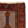 Baluchi Rug Handmade Brown Prayer Design 3x5 ft