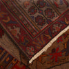 Baluchi Rug Handmade Brown Prayer Design 3x5 ft