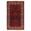 Baluchi Rug Handmade Red Prayer Design 3x5 ft