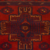 Baluchi Rug Handmade Red Geometric 3x5 ft