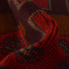 Baluchi Rug Handmade Red Geometric 2x4 ft