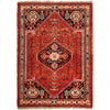 Shirazi Area Rug Handmade Red Medallion 3x5 ft