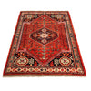 Shirazi Area Rug Handmade Red Medallion 3x5 ft