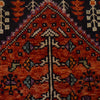 Shirazi Area Rug Handmade Red Medallion 3x5 ft