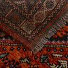 Shirazi Area Rug Handmade Red Medallion 3x5 ft