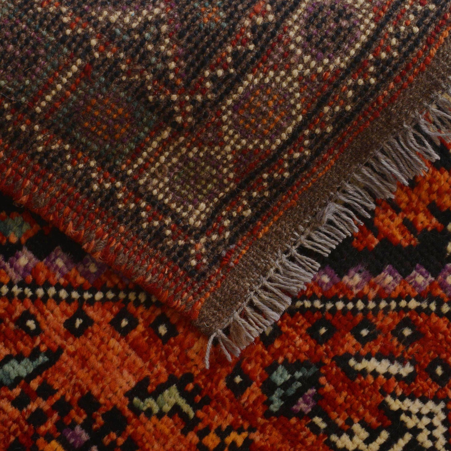 Shirazi Area Rug Handmade Red Medallion 3x5 ft