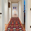 Handmade Multi Kilim Geometric 10' Runner