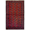Baluchi Rug Handmade Multi Geometric 3x5 ft