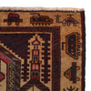 Baluchi Rug Handmade Beige Prayer Design 2x4 ft