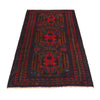 Baluchi Rug Handmade Multi Geometric 3x5 ft