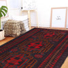 Baluchi Rug Handmade Multi Geometric 3x5 ft