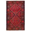 Baluchi Rug Handmade Red Geometric 3x5 ft