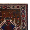 Baluchi Rug Handmade Brown Prayer Design 2x4 ft