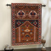Baluchi Rug Handmade Brown Prayer Design 2x4 ft