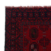 Baluchi Rug Handmade Red Geometric 3x5 ft