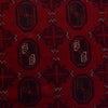 Baluchi Rug Handmade Red Geometric 3x5 ft