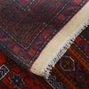 Baluchi Rug Handmade Red Prayer Design 2x4 ft
