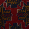 Baluchi Rug Handmade Red Geometric 2x4 ft