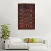 Baluchi Rug Handmade Multi Prayer Design 2x4 ft