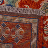 Shirazi Area Rug Handmade Red Medallion 4x6 ft