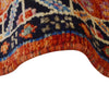 Shirazi Area Rug Handmade Red Medallion 4x6 ft