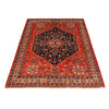 Shirazi Area Rug Handmade Red Medallion 5x8 ft