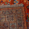 Shirazi Area Rug Handmade Red Medallion 5x8 ft