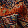 Shirazi Area Rug Handmade Red Medallion 5x8 ft