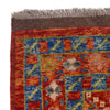 Oushak Area Rug Handmade Red Floral 7x10 ft