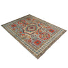 Mamluk Area Rug Handmade Blue Medallion 5x8 ft