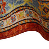Shirazi Area Rug Handmade Red Medallion 4x7 ft