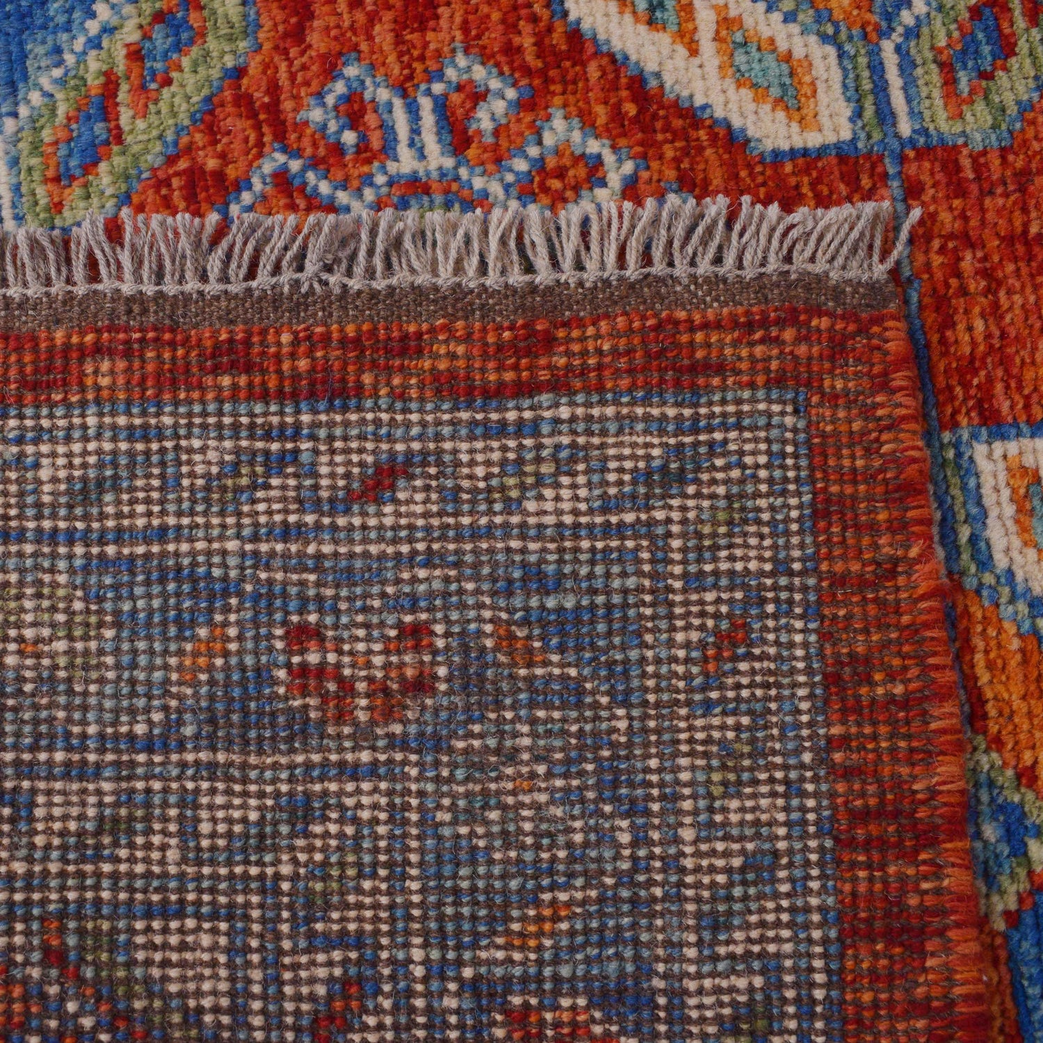 Bokhara Rug Handmade Red Medallion 5x8 ft