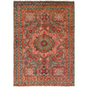 Mamluk Area Rug Handmade Blue Medallion 5x8 ft