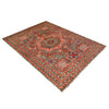 Mamluk Area Rug Handmade Blue Medallion 5x8 ft