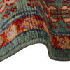Mamluk Area Rug Handmade Blue Medallion 5x8 ft