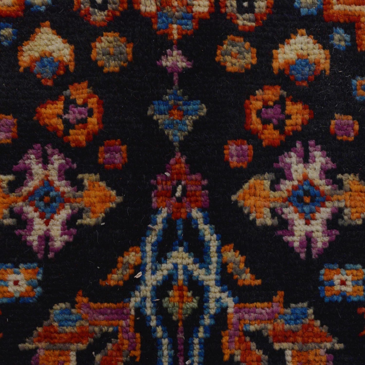 Shirazi Area Rug Handmade Red Medallion 5x8 ft