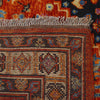 Shirazi Area Rug Handmade Red Medallion 5x8 ft