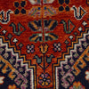 Shirazi Area Rug Handmade Red Medallion 4x7 ft