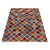 Handmade Multi Kilim Geometric 4x7 ft