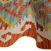 Handmade Multi Kilim Geometric 10' Runner