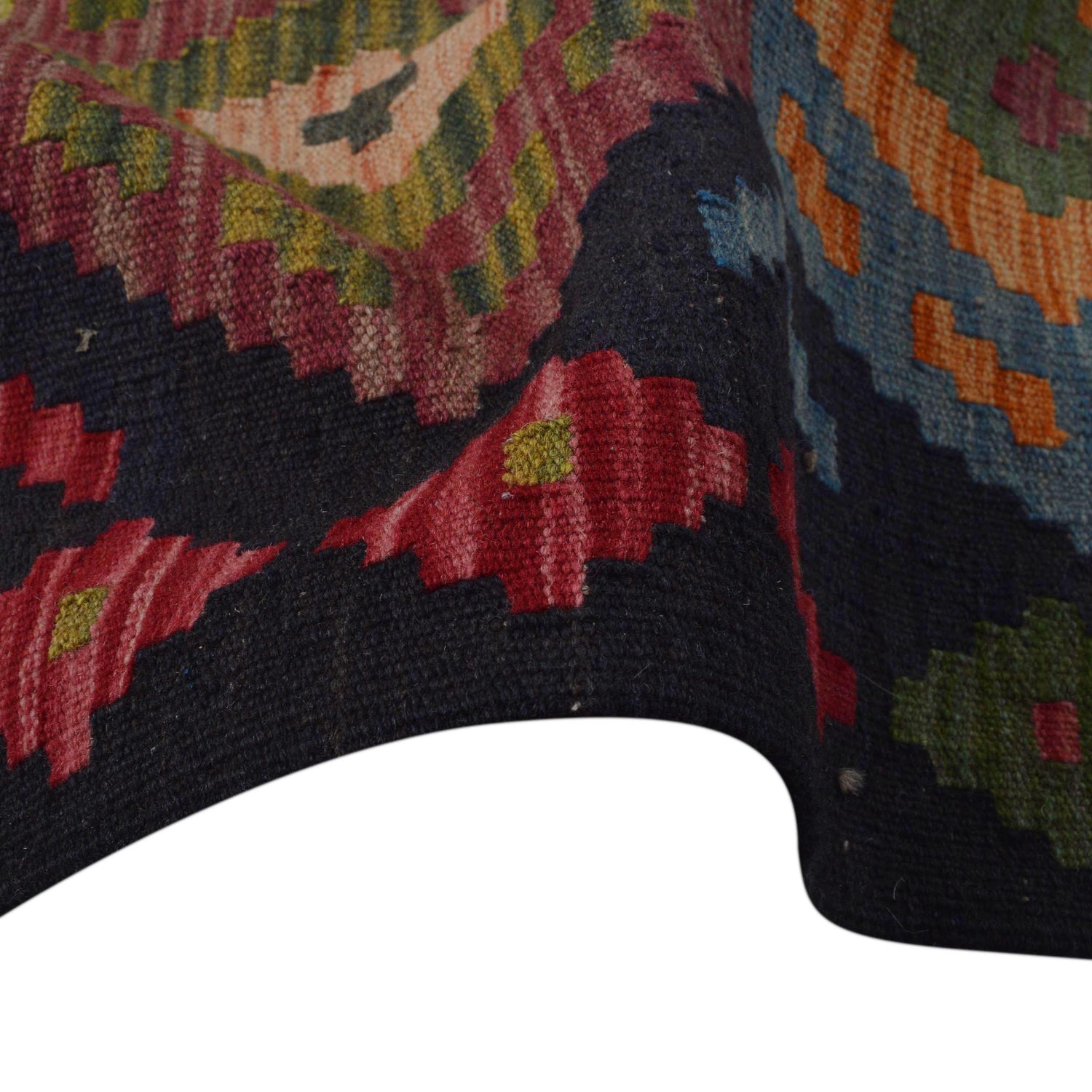 Handmade Multi Kilim Geometric 8x10 ft