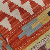 Handmade Multi Kilim Geometric 10' Runner