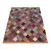 Handmade Multi Kilim Geometric 4x7 ft