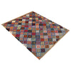 Handmade Multi Kilim Geometric 4x7 ft