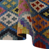 Handmade Multi Kilim Geometric 4x7 ft